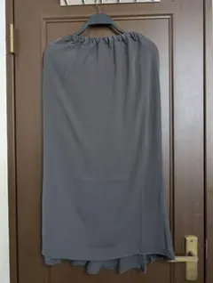 アースミュージックアンドエコロジー　グレー フレアスカートフリーサイズ