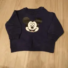 ミッキーマウス ネイビー トレーナー