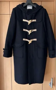 アーバンリサーチ　ネイビー ダッフルコート フード付き