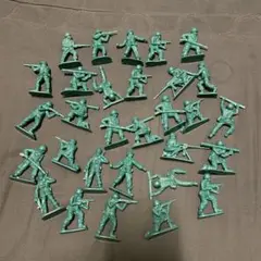 グリーンミリタリーフィギュア 30体セット