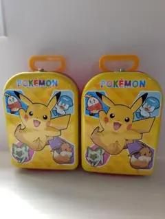 ★レア★ポケモン ピカチュウ 小型キャリーケース 2個セット