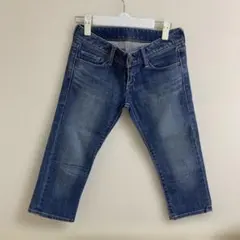 BLACK BY MOUSSY デニムパンツ クロップド丈　23インチのサムネイル