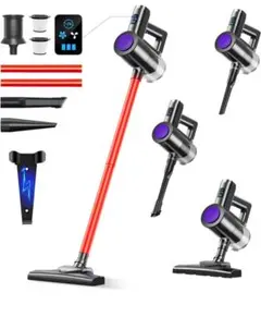 掃除機 コードレス 26000Pa強力吸引 2026年NEW タッチスクリーン