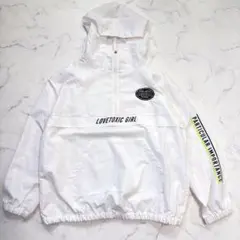 LOVETOXIC ラブトキシック アノラックパーカー アウター 長袖 白