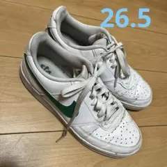 NIKE スニーカー ホワイト グリーン26.5