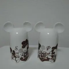 ミッキーマウス柄調味料入れ