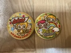 刺繍缶バッチ　デイジーラバーズ