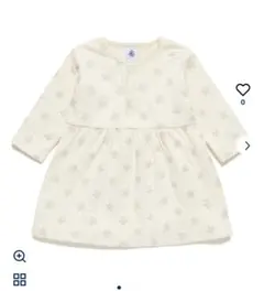 プチバトー　星柄　ワンピース　チュニック