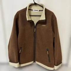 U.P renoma フリースジャケット M ブラウン