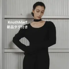 KnuthMarf】frill sleeves one piece/ブラック - メルカリ
