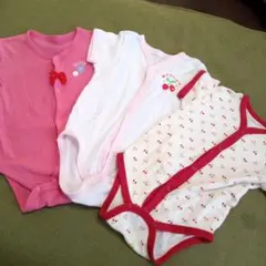 ベビー肌着3枚セット♡半袖　前開き