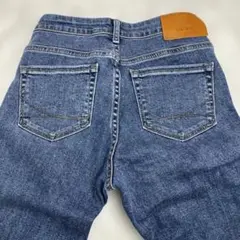 レディース SOMETHING ブーツカット デニムブルー