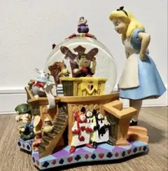 不思議の国のアリス スノードーム フィギュア スノーグローブ ディズニー レア