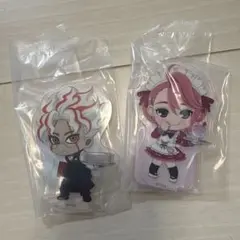 セガラッキーくじ　ダンダダン　C賞ミニアクリルスタンド　オカルン（変身）アイラ