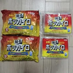 【新品】貼るホッカイロ 36枚入 日本製　訳ありのサムネイル