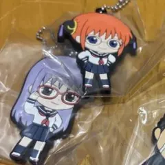 銀魂3年Z組銀八先生　カプセルラバーマスコットさっちゃん　神楽