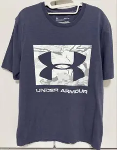 UNDER ARMOUR アンダーアーマー　Tシャツ　　ネイビー　S-Mサイズ