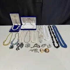 ★ アクセサリー　まとめ売り　遺品整理　生前整理 パール ネックレス ブローチ