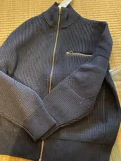 GUアゼフルジップニットジャケット