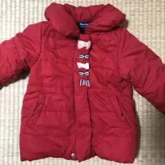 Moujonjon 赤 ダウンコート 90