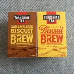 ヨークシャーティキャラメルビスケットとビスケットのセット、F&Mセントパンクラス ヨークシャーティキャラメルビスケットとビスケットのセット