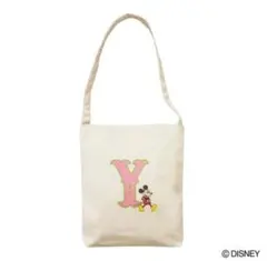 アコモデ ディズニー　イニシャルショルダーバッグ　Y