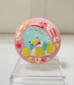 サンリオキャラクターズ 刺繍缶バッジビスケット2 タキシードサム