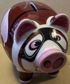 鍵付き】リッチェンホフ RITZENHOFF ベアー貯金箱 インテリア 陶器 
