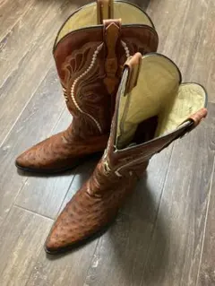 Northbrook ウエスタンブーツ パイソン型押し コンビカラー - メルカリ