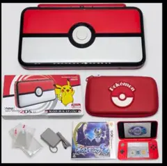 Newニンテンドー2DSLL モンスターボールエディション 箱付　付属品多数