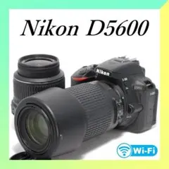 ❤️Nikon D5600❤️ ショット数少ない✨ 初心者 一眼レフ すぐ使える