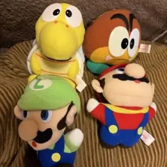 スーパーマリオ　スーパーぬいぐるみ　トッテン　コクッパ7人衆　レトロ　まとめ売り スーパーマリオ スーパーぬいぐるみ トッテン コクッパ7人衆 レトロ