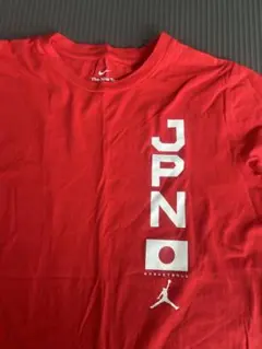 Nike Jordan JPN バスケットボール Tシャツ 赤のサムネイル