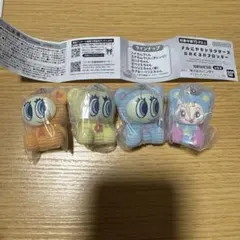 나루미야 캐릭터즈 아미구루미 플로키 4종 세트