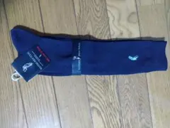 WESTERN POLO TEXAS レディース ハイソックス ネイビーのサムネイル