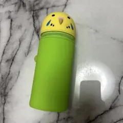 セキセイインコ　シリコン　スタジオ　LIHT LAB. スタンドペンケース とり