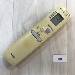 SANYO サンヨー エアコンリモコン RCS-ZP1 80のサムネイル