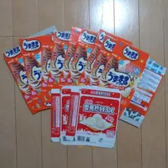 空き箱のみ アイスクリームの空箱 まとめ売り 工作材料 めいろカード付き