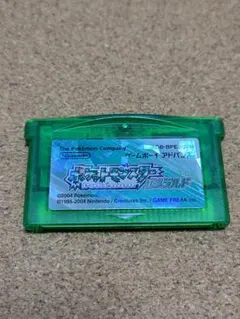 動作品　美品　ポケットモンスター　エメラルド　ポケモン　ゲームボーイアドバンス②