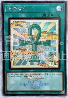 遊戯王 死者蘇生 シークレット wcs2026 ロゴ 遊戯王 死者蘇生 シークレット wcs2026 ロゴ - メルカリ