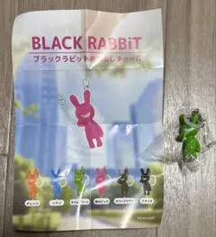 Black Rabbit ブラックラビットめじるしチャーム　ライムグリーン