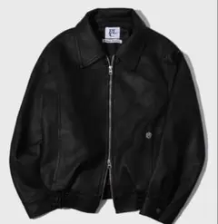 MUSINSA PLACE STUDIO 黒 ブラック レザージャケット