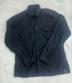 G-STAR RAW ジースターロウ 長袖 ワークシャツ ブラック Sサイズ