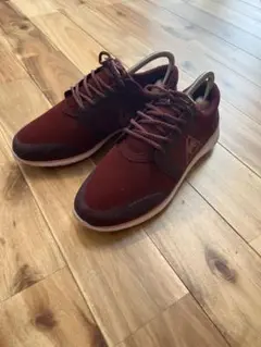 le coq sportif ルコックワインレッド スニーカー 23.5cm