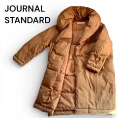 JOURNAL STANDARD ベージュダウンコート　明るい茶色