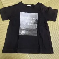 GU 黒 Tシャツ 110サイズ
