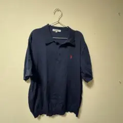 U.S. POLO ASSN. 半袖ポロシャツ ネイビー