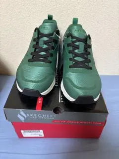 スケッチャーズ トレスエアウノ レボリューションエアリー グリーン