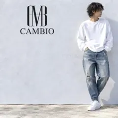 CAMBIO｜ダメージ加工バルーンデニムSカンビオSafariOCEANS
