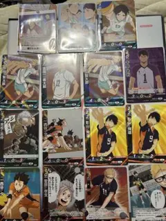 ハイキュー!!バボカ!!レア、ノーマルカード15枚セット